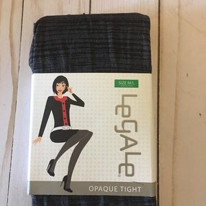 Le Gale Opaque Tights, Sz M/L BRAND NEW!